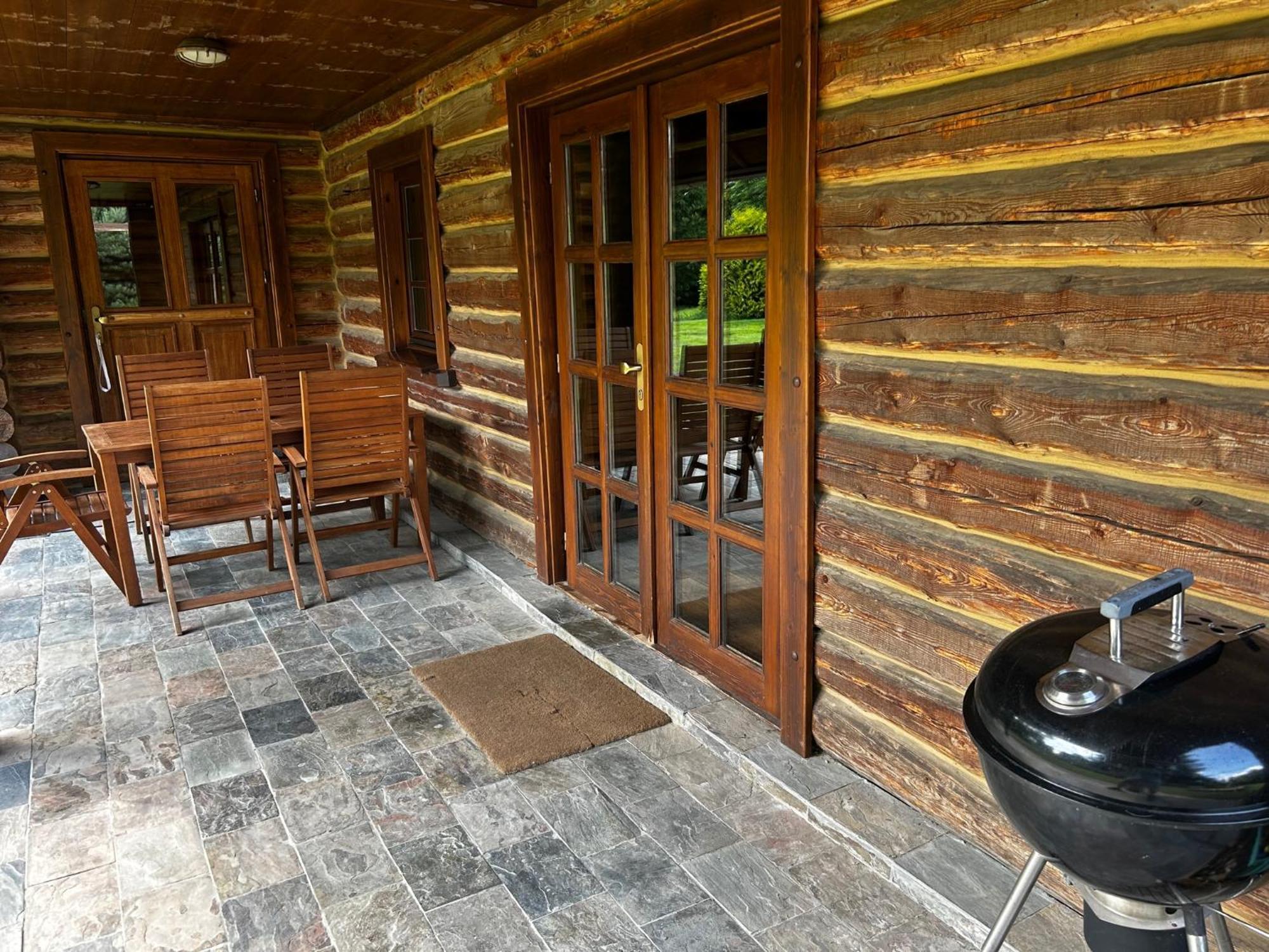 סלוקנוב Log Cabin In Czech-Saxon Switzerland מראה חיצוני תמונה