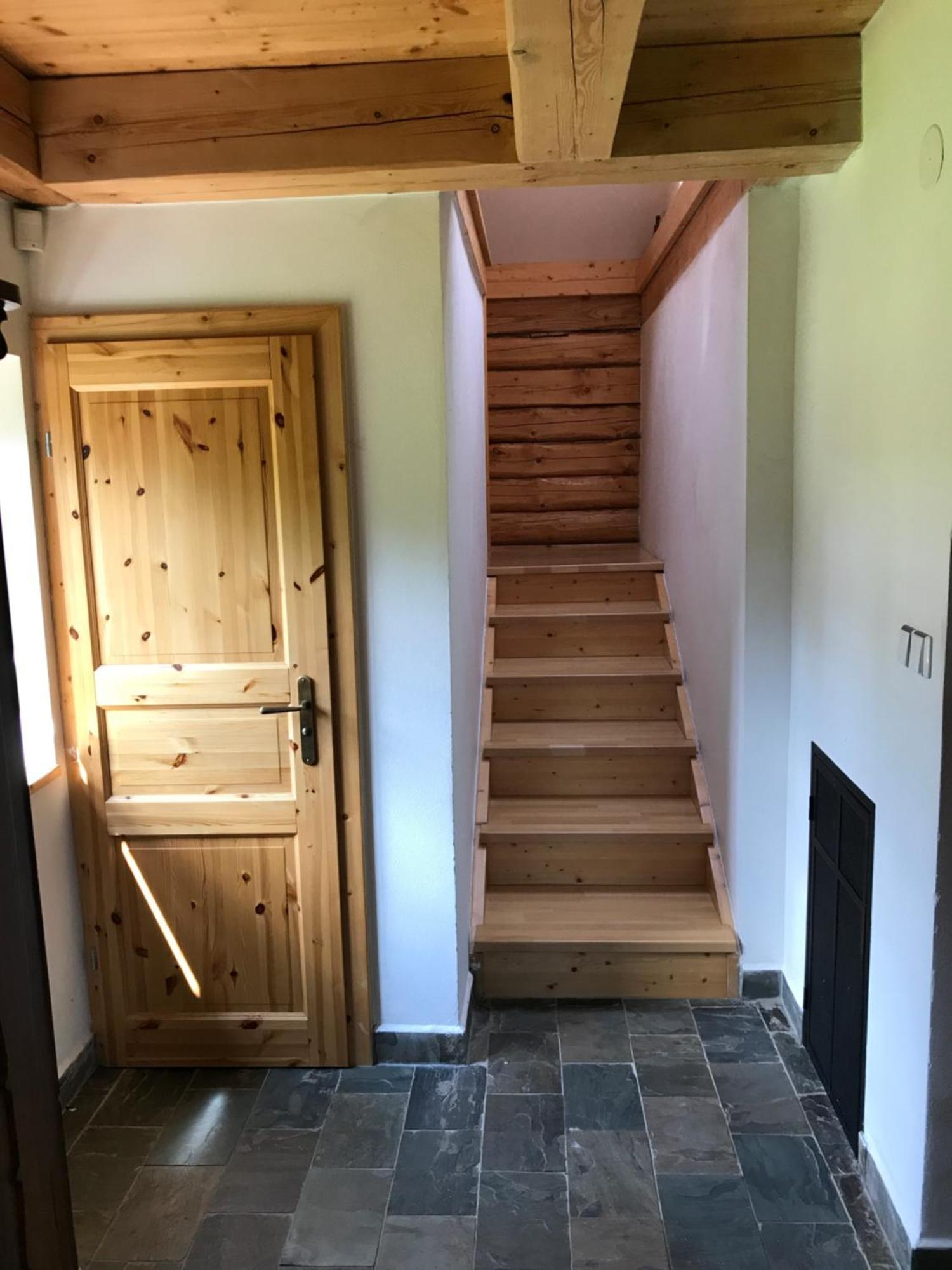 סלוקנוב Log Cabin In Czech-Saxon Switzerland מראה חיצוני תמונה